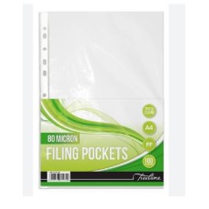 A4 Treeline File Pocket Sleeves 100's 80Mic